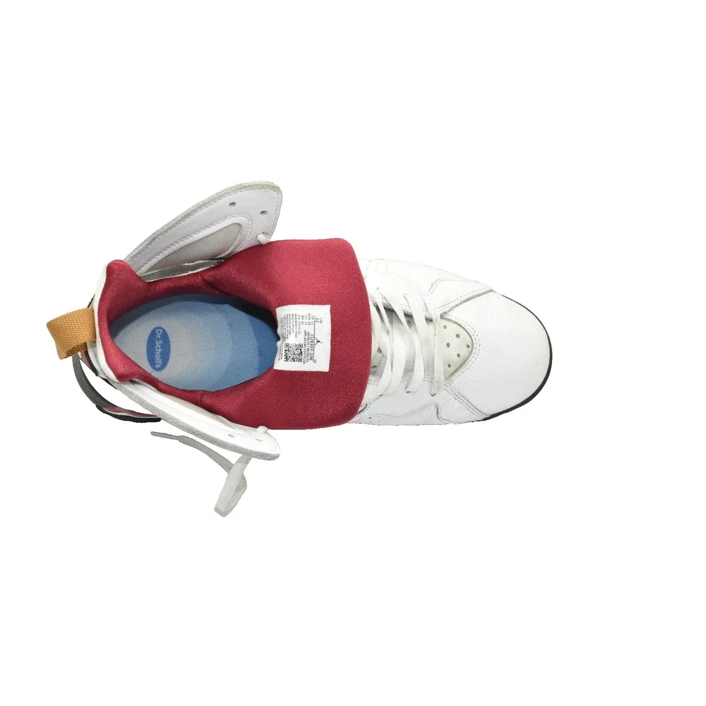 B5 Auth NIKE AIR JORDAN 7 Retro Cardinal White/Black/Red Shoes CU9307-106 Sz 12